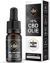 CBDLabs CBD Olie 10% - 1000MG CBD - 10 ml - Vegan - Op Basis van Biologische Hennepzaad Olie - 100% Natuurlijk - Circa 200 Druppels - Premium Product
