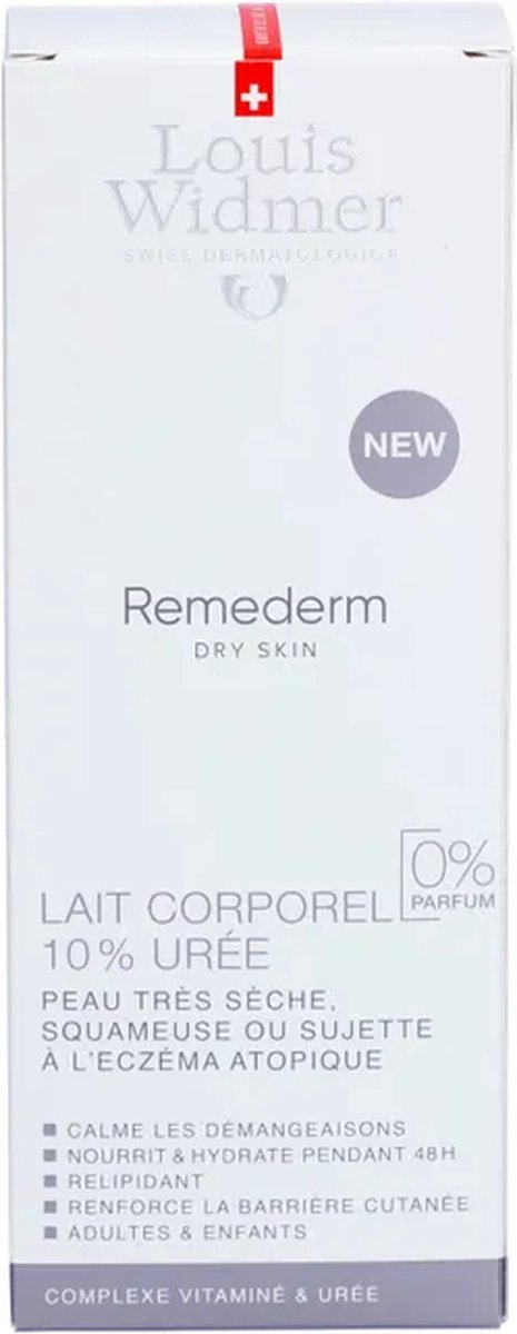 Widmer Remederm Lichaamsmelk 10%urea N/parf 200ml