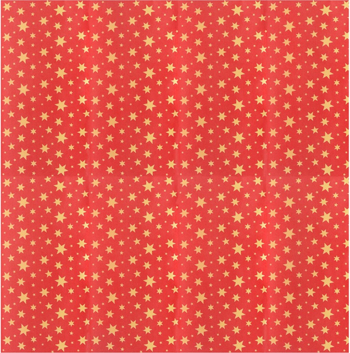 PME Christmas Wrapping Parchment Paper - Golden Stars (12 sheets)
