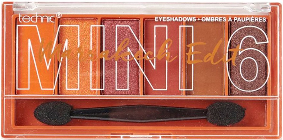 Goedkoopste Technic Mini 6 Oogschaduw Palette - Marrakech Edit