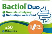 Bactiol Duo - Probiotica & Gist - 30 capsules - Complete 2-in-1 Formule - Ondersteunt de Darmflora, Natuurlijke Stoelgang & het Immuunsysteem