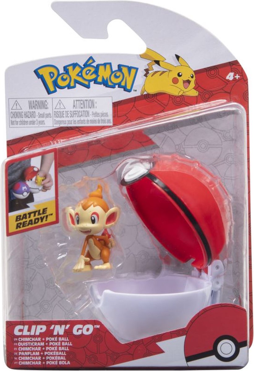 Pokemon Clip'N'Go Series 7 Figuur met Pokeball - 1 stuk - Mix - Willekeurig verzonden — afbeelding 8