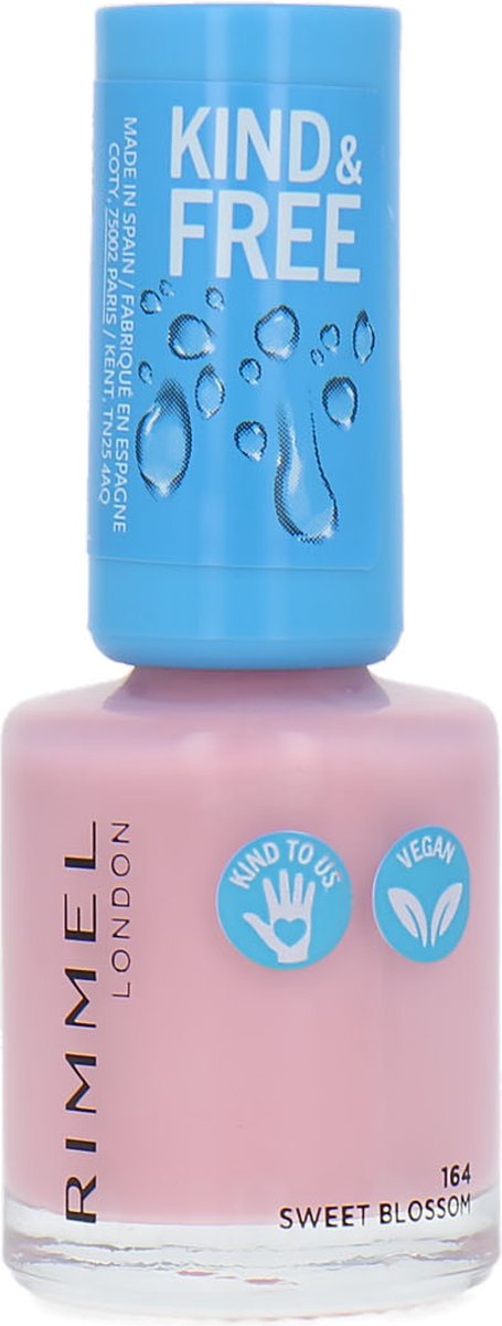 Goedkoopste Rimmel Kind & Free Nagellak - 164 Sweet Blossom (set van 3