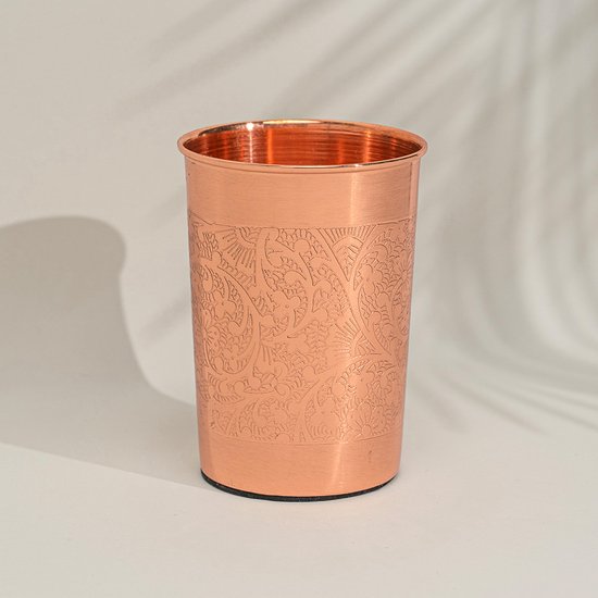 Coupe Cuivre Puur Motif Fleur Entière - 300 ml