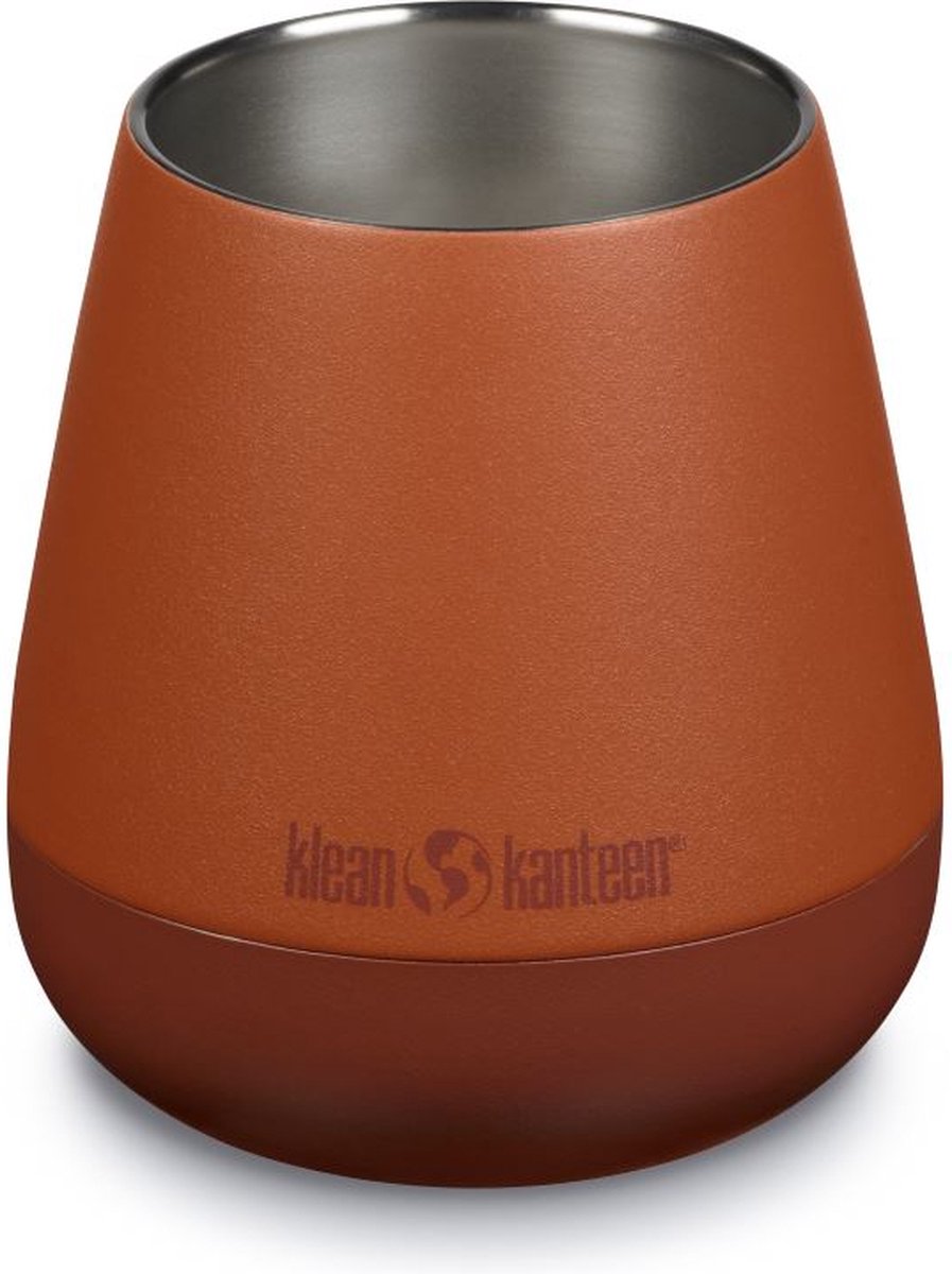 Klean Kanteen Rise Wijnbeker 296ml - Kopje Bruin - Autumn Glaze