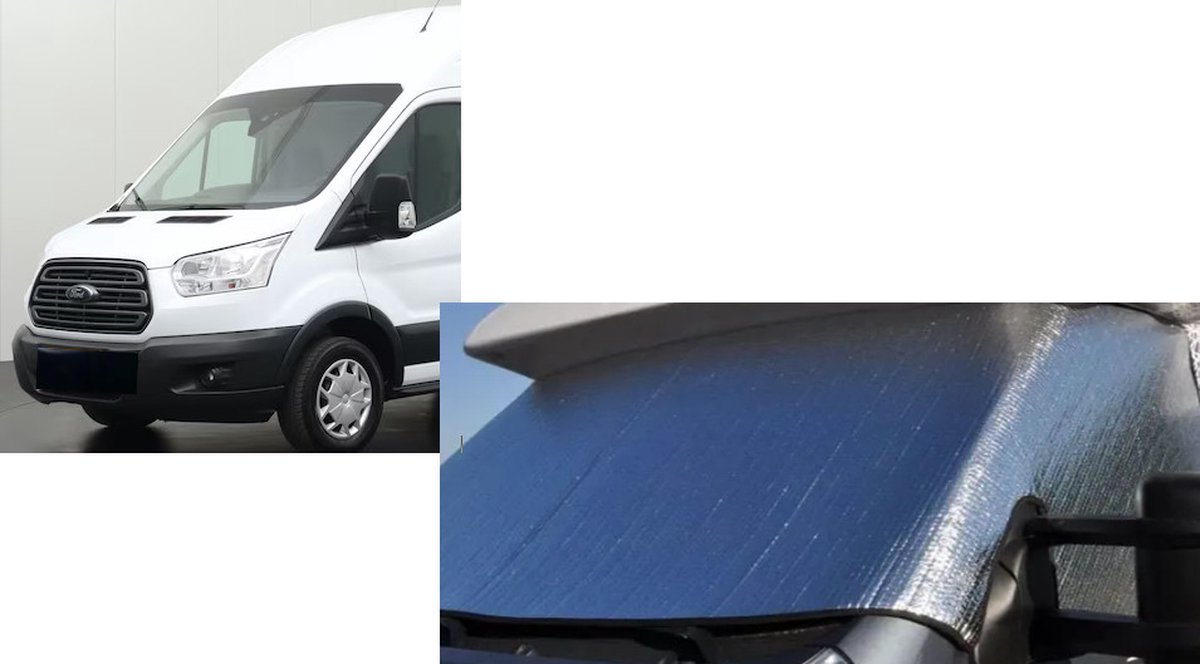 Raamisolatie Buitenzijde Geschikt voor Ford Transit Vanaf 2014 isolatiedoek Ford transit camper
