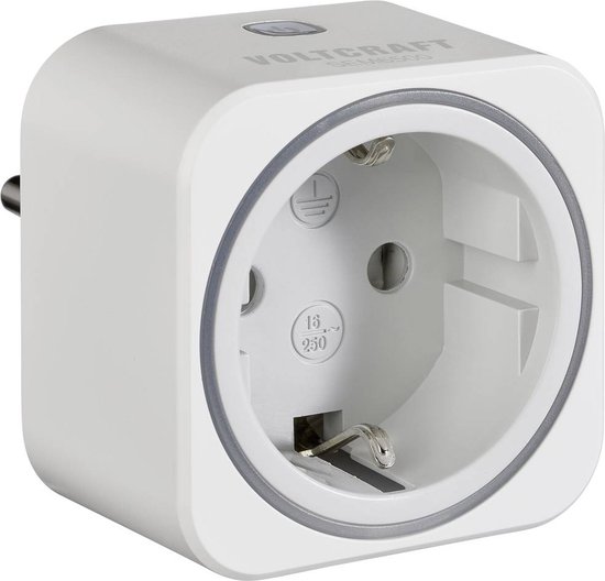 VOLTCRAFT SEM6000 Energiekostenmeter Bluetooth-interface, Gegevensexport, Datalogger, TRMS, Instelbaar stroomtarief, Me