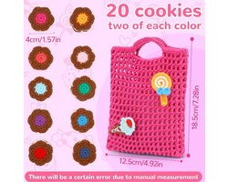 Haakpakket Schattig Tasje en 20 Koekjes voor Beginners – Starterspakket Haken voor Starters en Liefhebbers Haakpakket Schattig Tasje en 20 Koekjes voor Beginners – Starterspakket Haken voor Starters en Liefhebbers