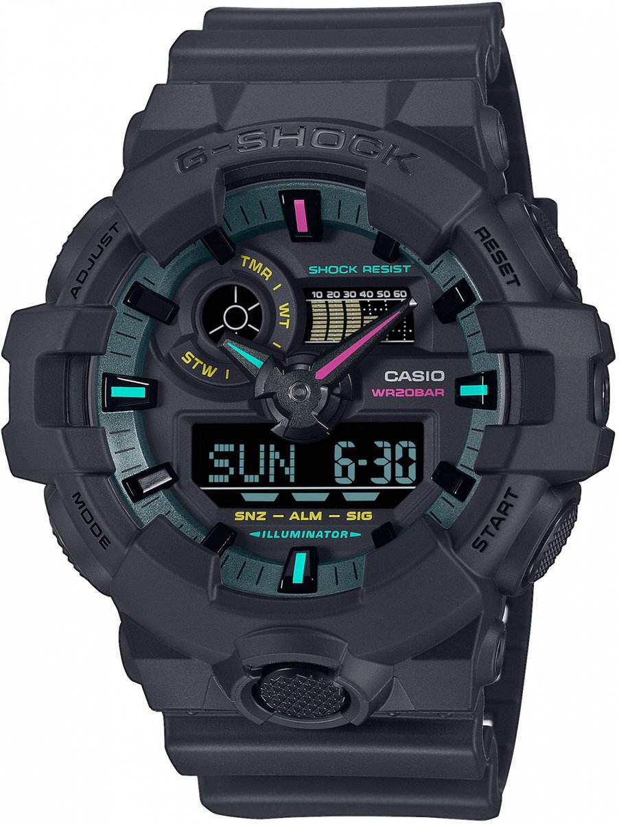 G-Shock GA-700MF-1AER Classic Heren Horloge