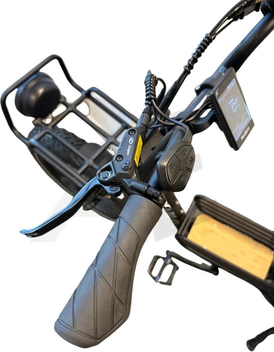 Diablo Zipper - Elektrische Fatbike - 20 inch - 250W motor - Actieradius tot 100 km - 7 versnellingen - Hydraulische schijfremmen - 720Wh accu - Zwart — afbeelding 5