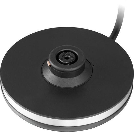 Inventum MK350 - Elektrische melkopschuimer - 115/240 ml - Warm/koud opschuimen - Verwarmen - PFAS vrij - Antikleeflaag - Zwart/RVS