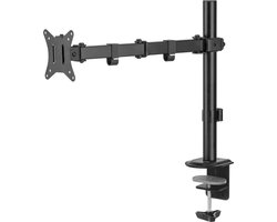 SENSE7 FLOAT ARM - Monitorbeugel - voor 17-32 inch PC monitor en TV - Draaibaar en in hoogte verstelbaar - 360° draaibaar - VESA 75 100