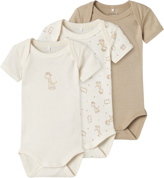 NAME IT NBNBODY 3P SS JET STREAM GIRAFFE NOOS Unisex Body - Jet Stream