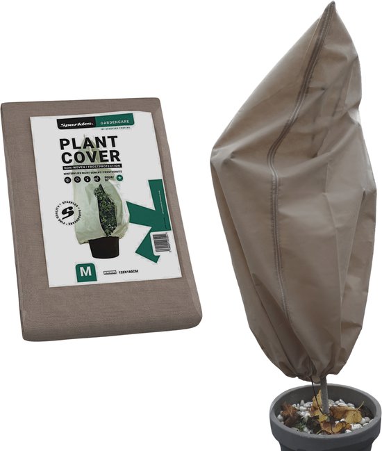 Vliesdoek voor planten en bomen tegen vorst: alle soorten op een rij 18 Beschermingshoes vliesdoek voor planten en boom met rits MEDIUM: 1.80m x 1.20m