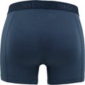 Achterkant van een navy blauwe Ten Cate boxer voor heren met brede elastische band en subtiele naden.