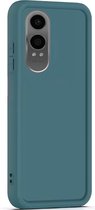 Hoesje geschikt voor OnePlus Nord CE 4 Lite - Versterkte randen - Bescherming Camera & Scherm - Matte Design Teal Groen