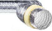 Tuyau flexible à isolation acoustique et thermique, aluminium Ø 127 mm - longueur 10m