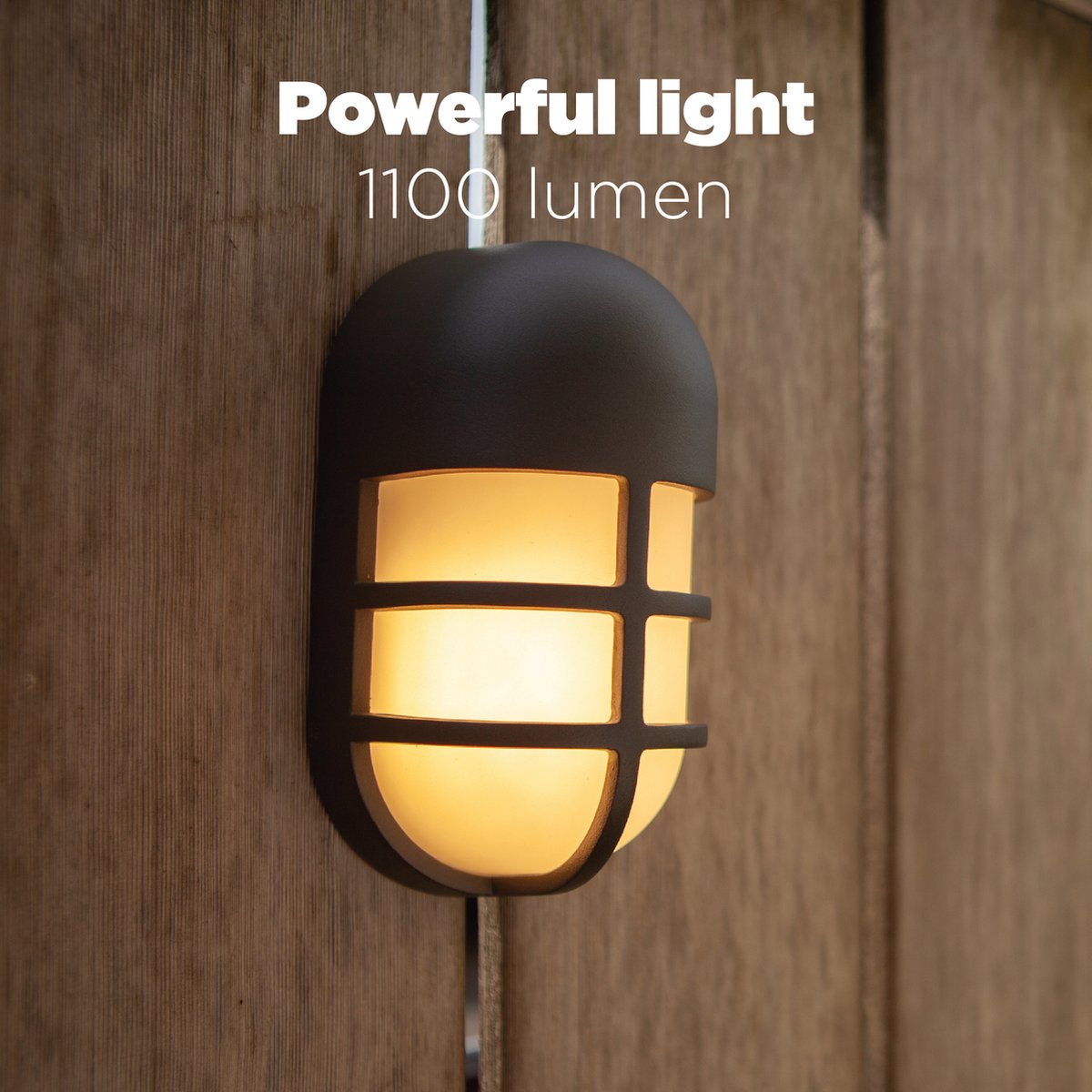Lutec Bullo - LED wandlamp voor buiten - Premium aluminium
