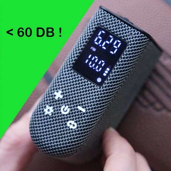 Tireboost TBS2 Elektrische Fietspomp oplaadbaar met display <60DB-630mAh accu 135 Gram van Merkloos — afbeelding 3