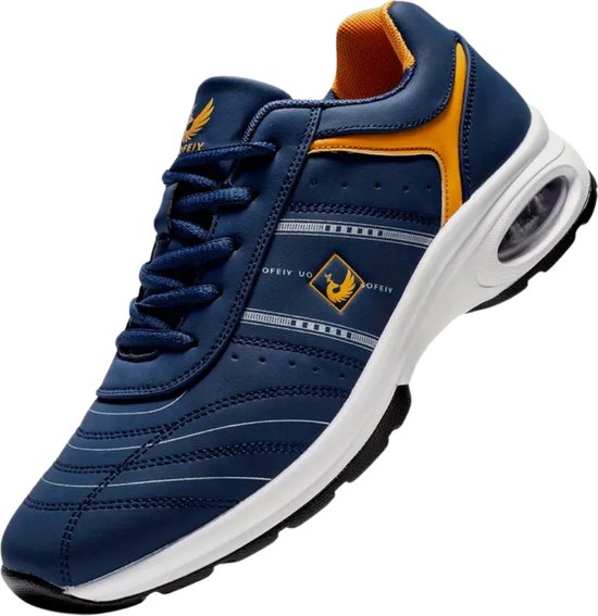 Chaussures de golf Livano pour hommes - Vêtements de golf - Chaussures de golf antidérapantes - Golf - Bleu marine - 43