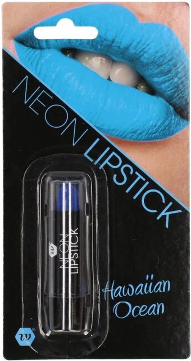 Lipstick - neon - blauw - 3.5 gram