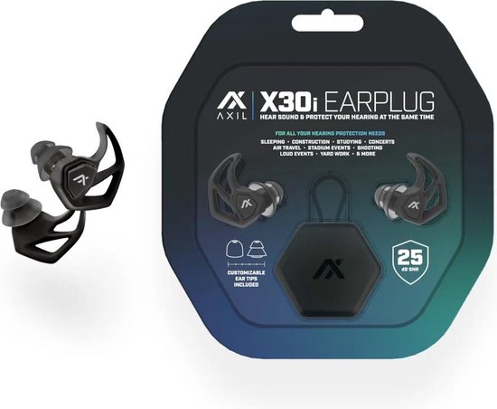 Bouchons d'oreilles Axil X30i White