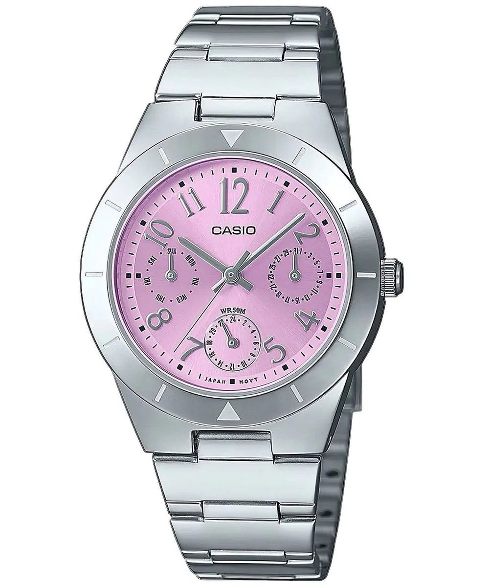 Casio Casio Collection LTP-2069D-4A3VEF Horloge - Staal - Zilverkleurig - Ø 31 mm