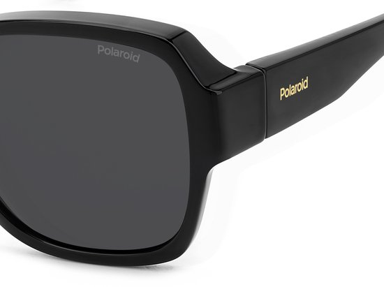 Polaroid Overzet Zonnebril PLD 9021/S Volwassenen Zwart Polariserend GRS (global recycled standerd) certificated — afbeelding 4