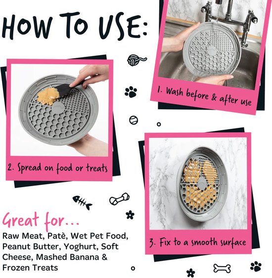 Lick Bowl voor Honden, Likken voor Honden