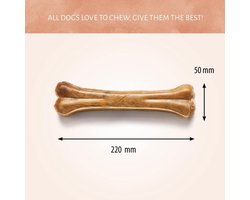 Honden bot 22 CM 1 stuk - Hondensnack - Hondenkoek - Kauw snack