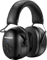 Oorkappen PROHEAR gehoorbescherming - oorbeschermers met BLUETOOTH - AUX - Bellen- OPLAADBAAR oorkappen - gehoorbescherming - Ergonomisch - Orthopedisch