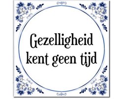 Tegel 10.8 x 10.8cm met uw eigen bedrukking - Tegel sublimatie - Hollands Tegeltje - Leuk Cadeau - Relatie geschenk - Bedankt tegel