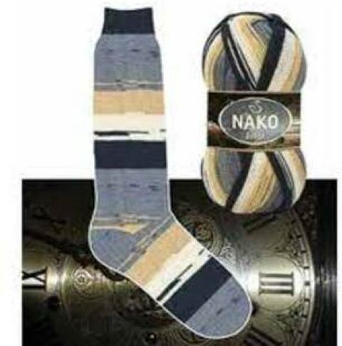Sokkenwol Nako Boho - Breiwol - Retro - 82041