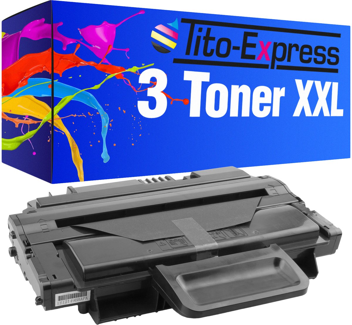 PlatinumSerie® 3 toner XL black alternatief voor Samsung ML-2850