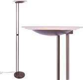 Lampadaire en bronze Biarritz | 1 lumière | bronze | métal | 180 cm de hauteur | Ø 28 cm | avec fonction de gradation | lampadaire / lampadaire | design moderne / attrayant