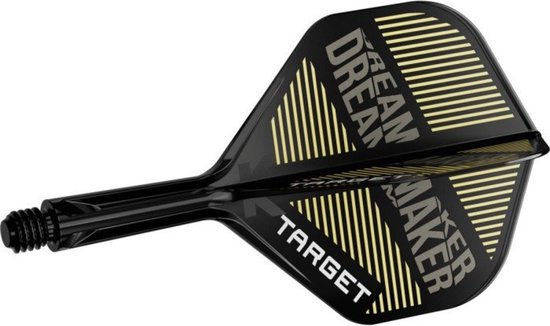 Target K-Flex Dimitri van den Bergh NO2 - Dart Flights - Short van Target — afbeelding 2