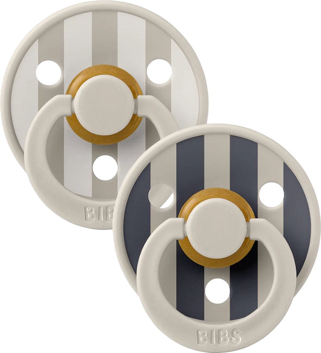 Goedkoopste Bibs Studio Sand Mix 0-6 mnd 2 Stuks Fopspeen 11022105