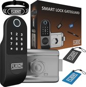 Bol.com Flient® Smart Lock GateGuard - Slim Oplegslot - Met APP en Pasjes - Bluetooth & WiFi - Waterdicht aanbieding