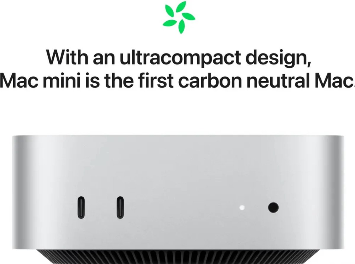 Apple Mac Mini M4 - compact desktop met 16GB RAM en 512GB SSD thumbnail 6