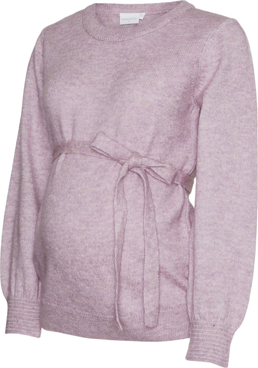 MAMALICIOUS - MLNEWANNE L/S KNIT TOP A. - Dames - Gebreide truien