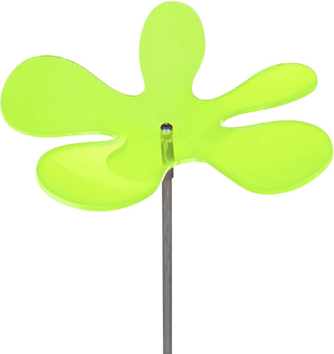 Cazador Del Sol zonnevanger - tuin decoratie voor buiten - Lotta - Wavy - Ø150mm x 120cm - Tuinbeeld - Groen Set 1
