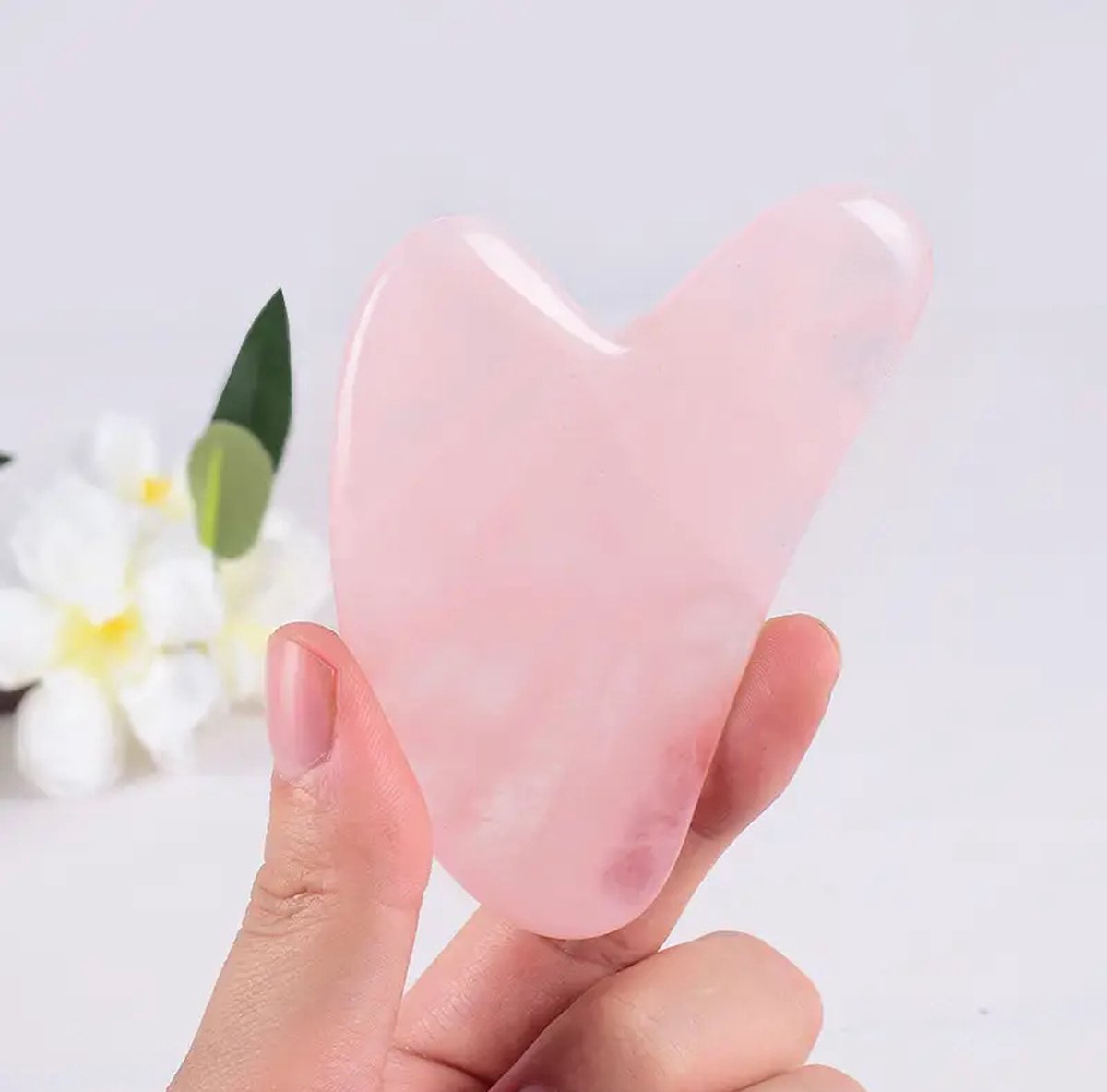 Goedkoopste Gua Sha Rozenkwarts - Guasha - Gua Sha Schrapers