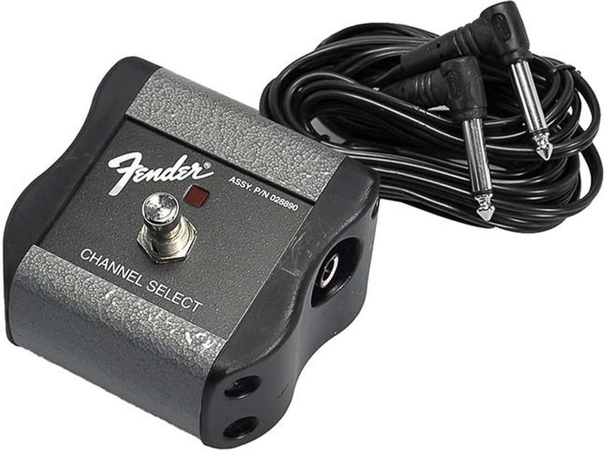 Fender 994052000 footswitch, 1 button, channel, (FM 65R / 210R / 25 DSP), with 1/4 jack