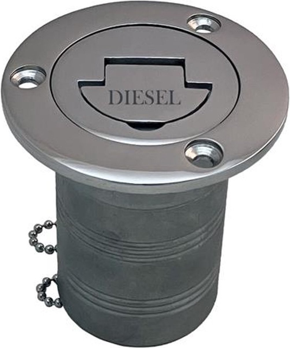 Hollex RVS Dekdop 50mm DIESEL