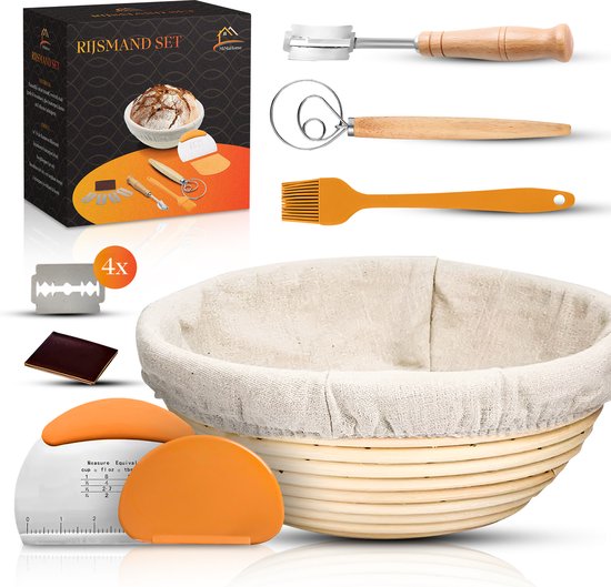 Panier De Levage En Silicone Pour Pain Au Levain – 5 Pouces (13 Cm) – Pour Fermentation Et Cuisson - 12
