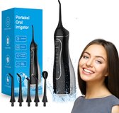 Bol.com H2OFloss 102 Series Black - waterflosser - monddouche - 5 GRATIS opzet stukken aanbieding