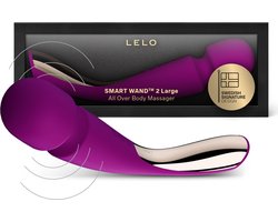 LELO SMART WAND 2 Large – Massageapparaat – 10 Genotsinstellingen – Deep Rose
