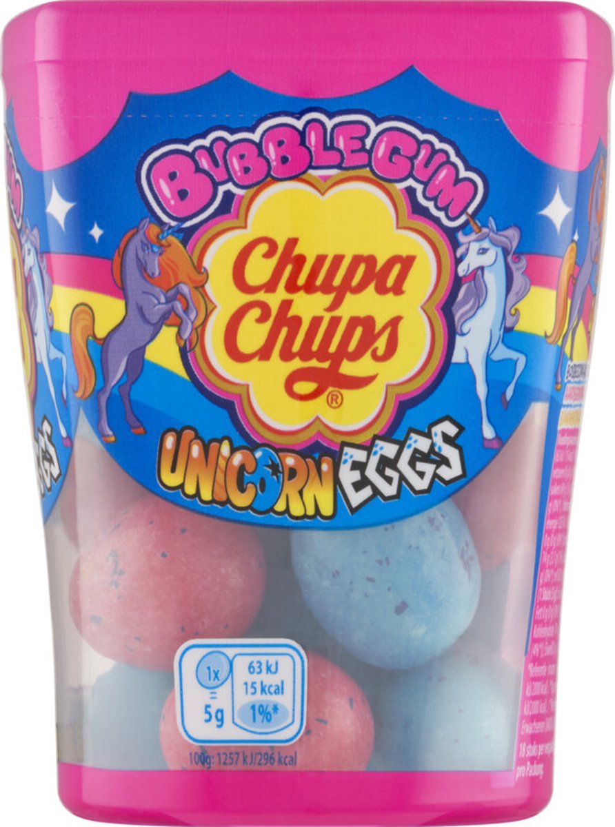 Chupa Chups Unicorn Eggs Ice Cup - 8x 90 gram