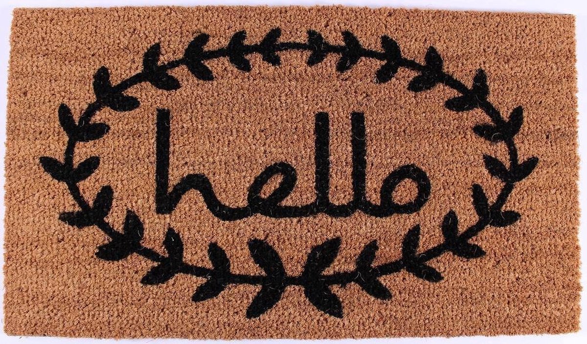 Hello - Deurmat - Kokosmat
