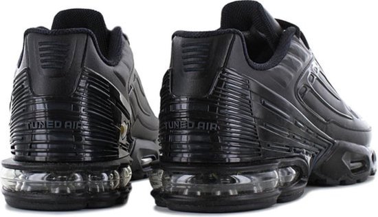 Nike Air Max Plus TN III 3 Leather Heren Sneakers Schoenen Zwart CK6716 001 Maat. bol